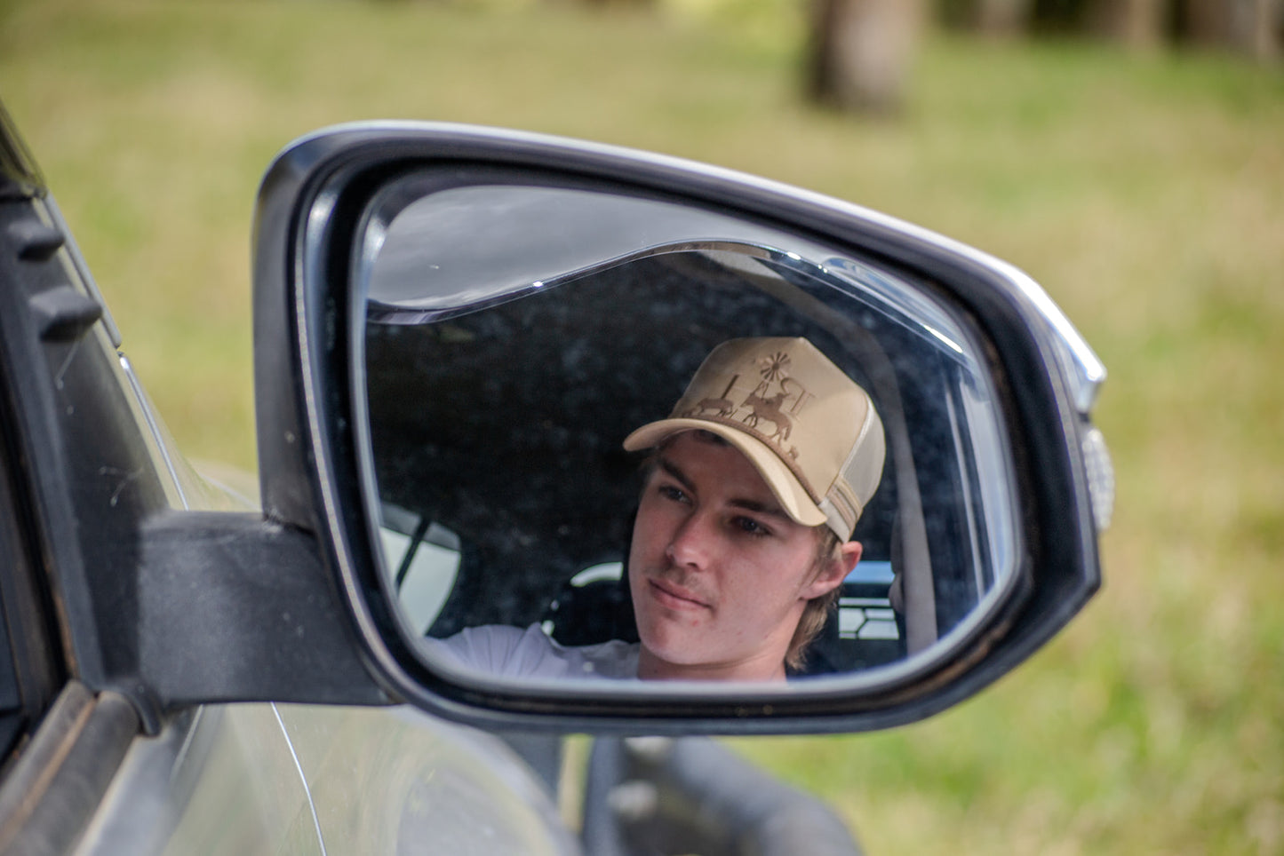 The Stockman Trucker Hat - Beige