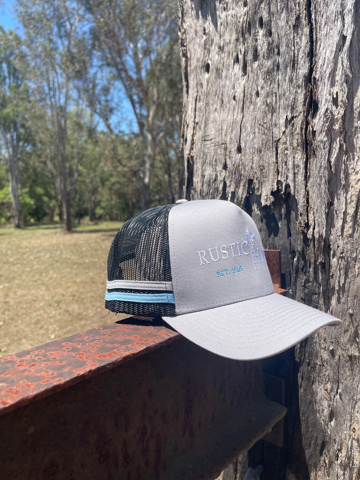 Signature Grey Trucker Hat