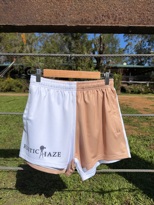 Beige Footy Pants