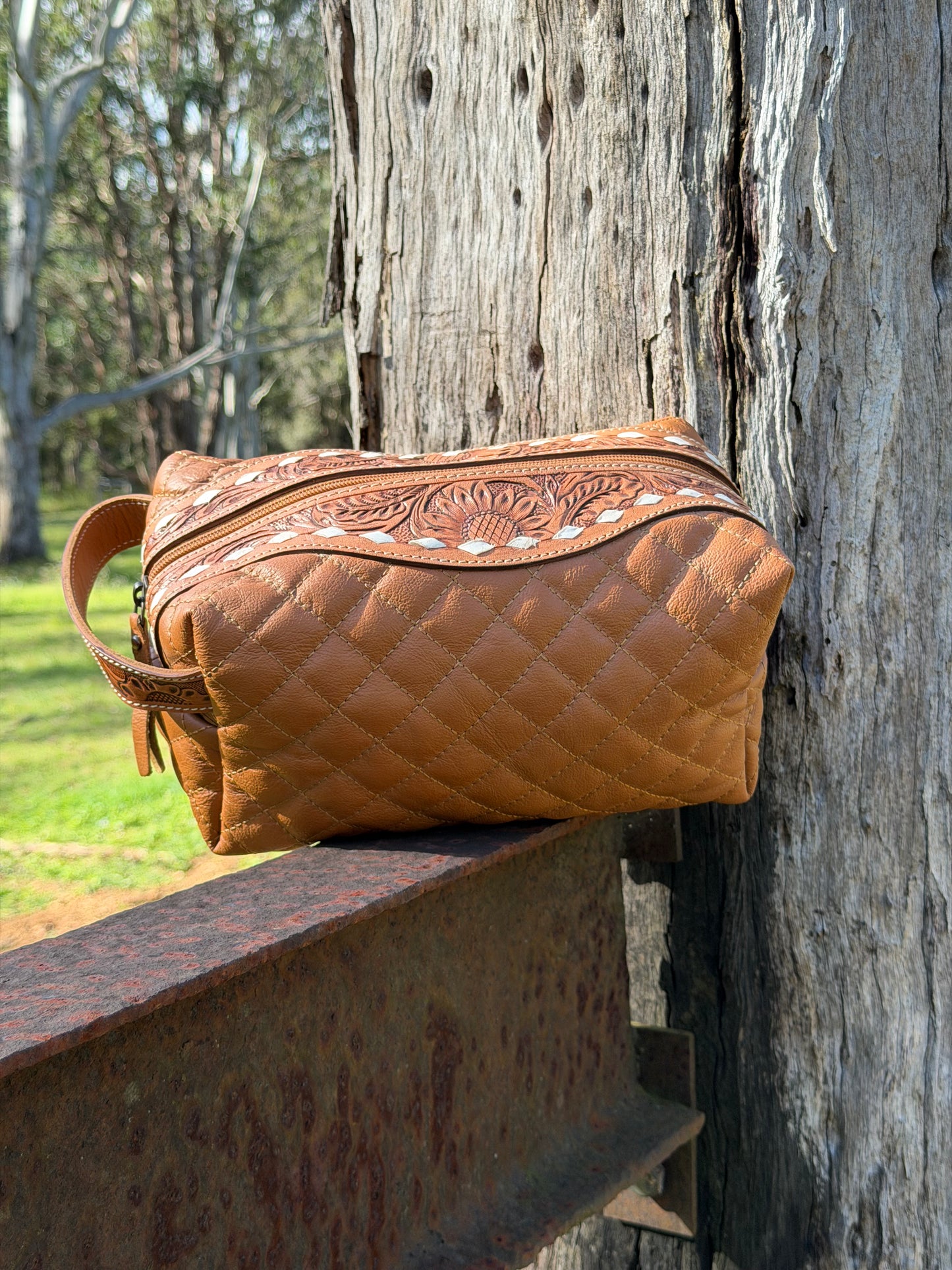 The Golden Hour Toiletry Bag